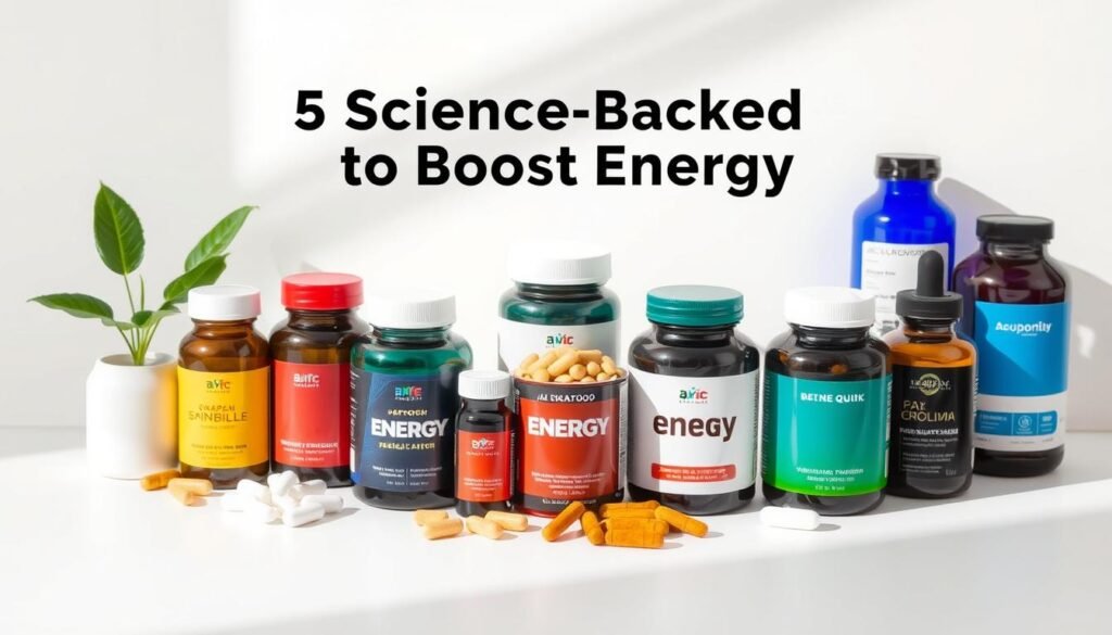 5 Science-Backed Supplements to Boost Energy